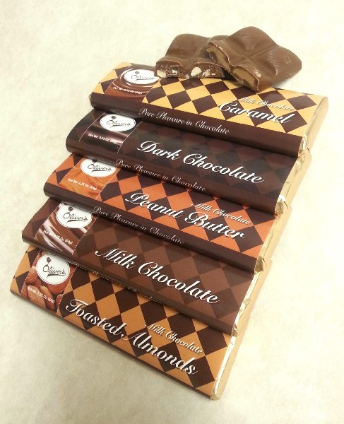 Oliver's Chocolate Candy Bars