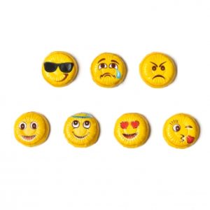 Foil Wrapped Smiley Faces
