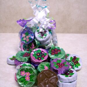 Foil Wrapped Violets