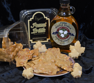Maple Peanut Brittle