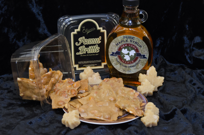 Maple Peanut Brittle